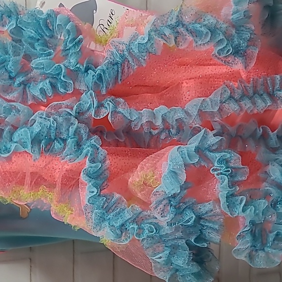 NWT Rare Editions GIRLS Mermaid tutu dress - Picture 4 of 7